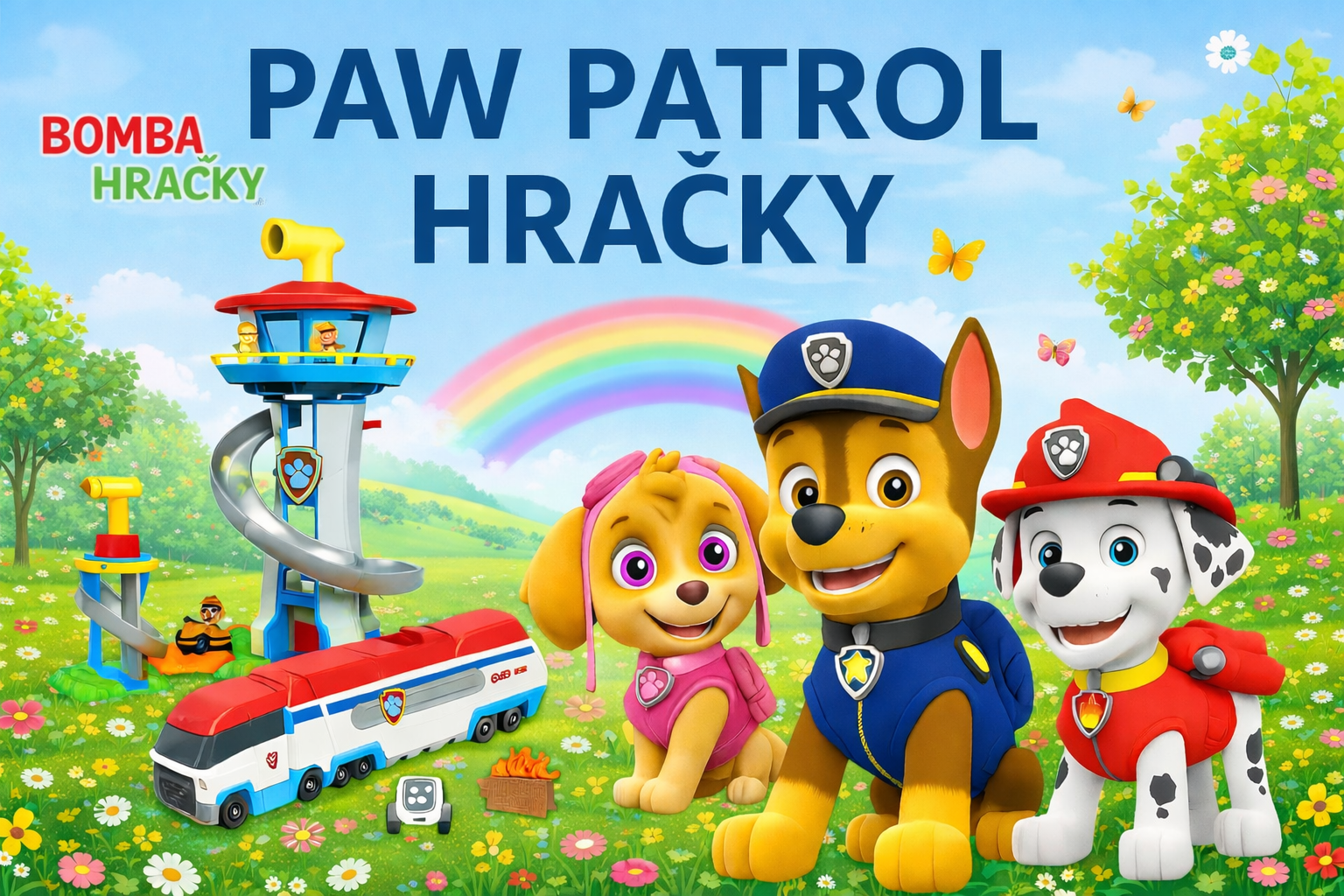 Paw Patrol hračky